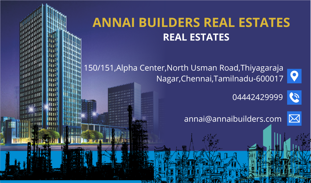 149ANNAI BUILDERS rEAL ESTATES